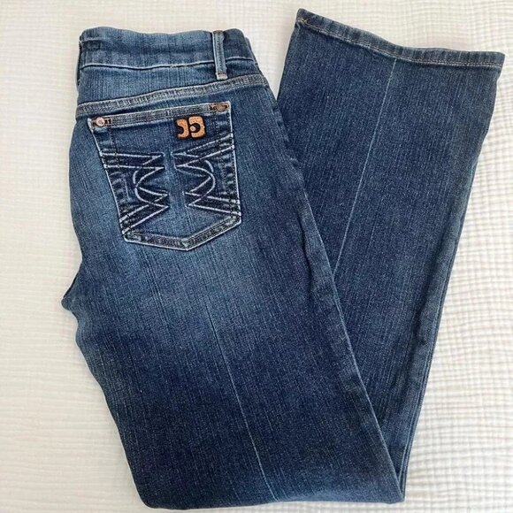 JOE'S Jeans Flare Women's Navy Blue Jeans 28/29 - Picture 5 of 5